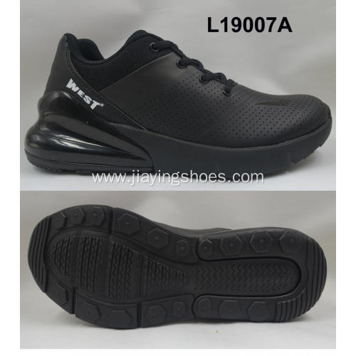 PU Air Cushion Shoes Brand Footwear Mens Running Mesh Sports Casual Shoes Manufactory